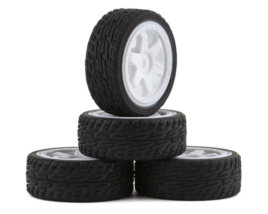 Team Associated Reflex 14R Hoonitruck Pre-Mounted Tires (Rubber) (ASC21591)