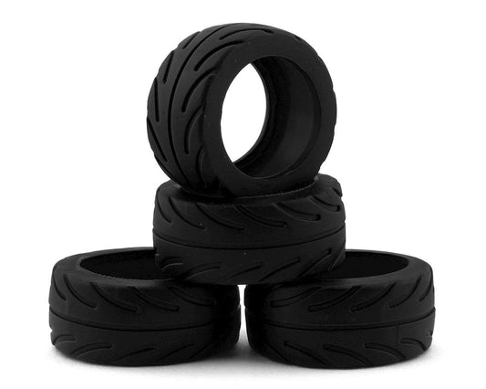 Team Associated NanoSport Radial Tires (Black) (ASC21608)