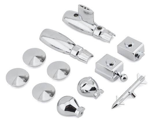 Team Associated NanoSport Space Pack (Chrome) (ASC21616)