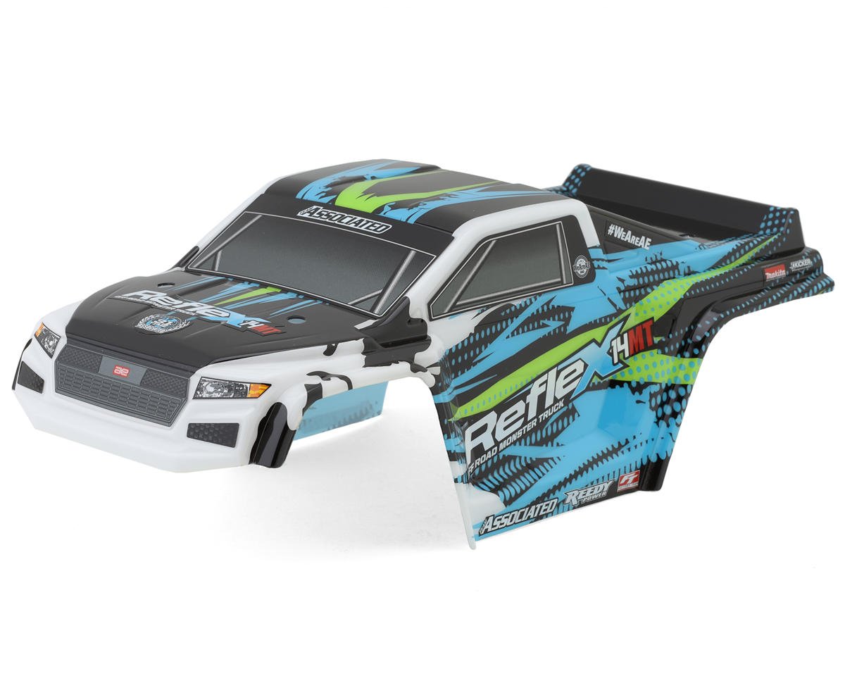 Team Associated Reflex 14MT Pre-Painted Body (Blue/White) (ASC21623)