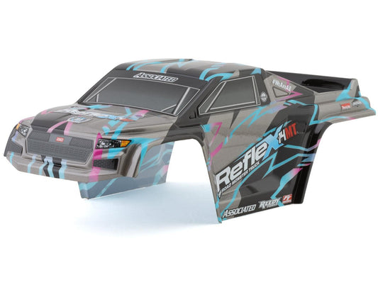 Team Associated Reflex 14MT Pre-Painted Body (Black/Blue) (ASC21624)