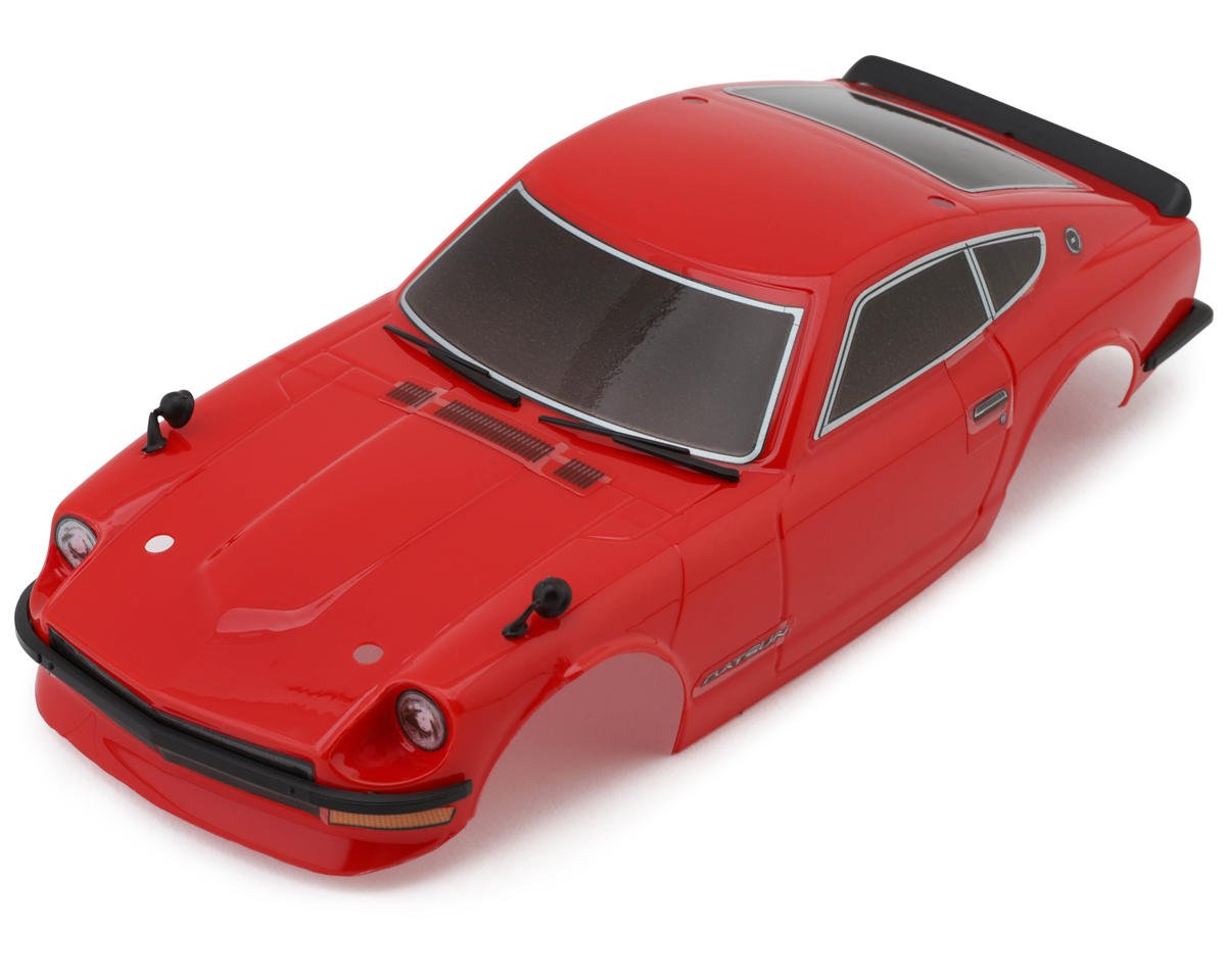 Team Associated SR27 Datsun 240Z Pre-Painted Body Set (Red) (ASC21814)
