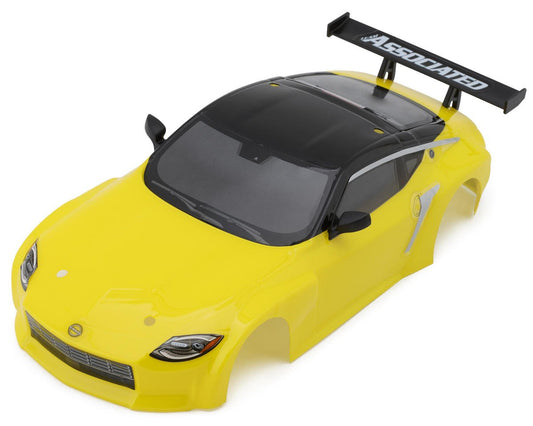 Team Associated SR27 2023 Nissan Z Pre-Painted Body (Yellow) (ASC21831)