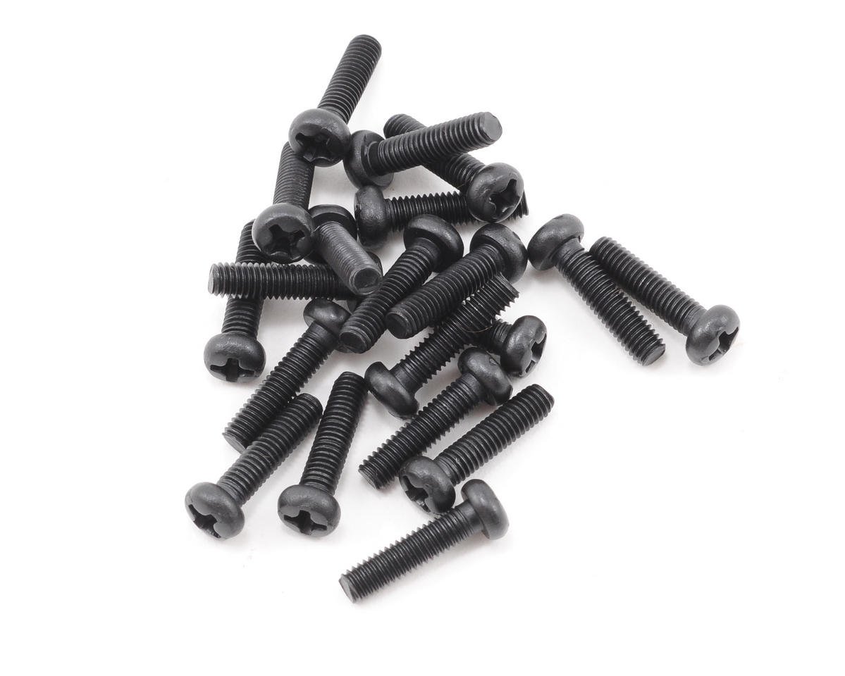 Team Associated 3x12mm Button Head Phillips Screw (20) (ASC25182)