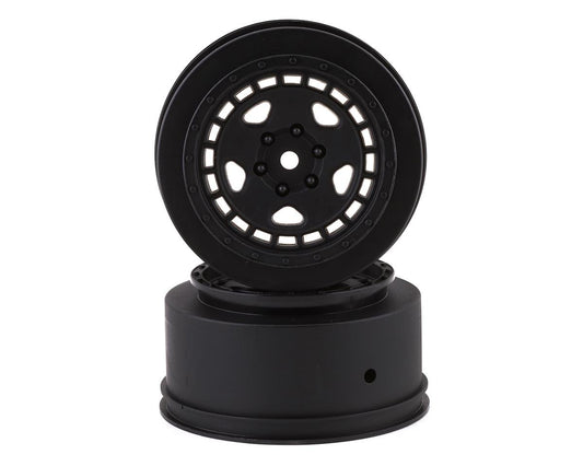 Team Associated Fifteen52 Turbomac HD Wheels (Black) (2) (Pro4 SC10) (ASC25849)