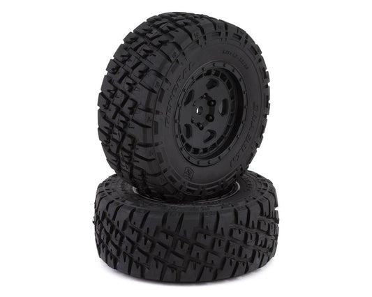 Team Associated Pro4 SC10 Pre-Mounted Off-Road Tires w/Fifteen52 Wheels (Black) (ASC25860)