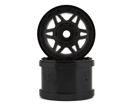 Team Associated RIVAL MT8 Wheels (2) (ASC25902)