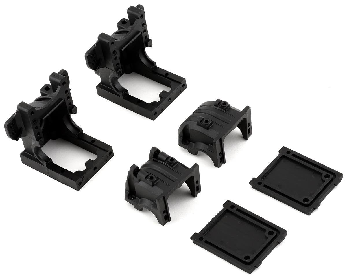 Team Associated RIVAL MT8 Front & Rear Gearbox Set (ASC25908)