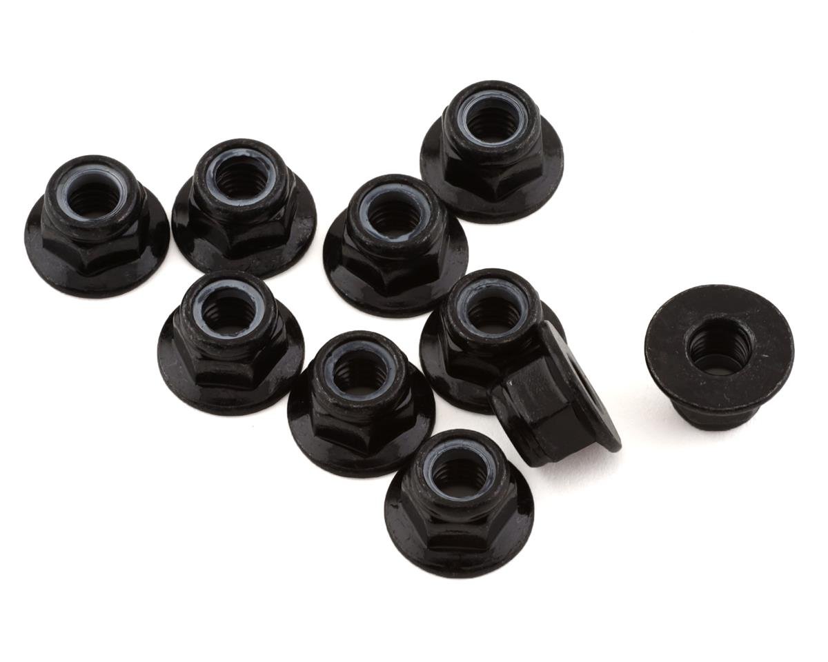 Team Associated M5 Flanged Locknuts (10) (ASC25945)