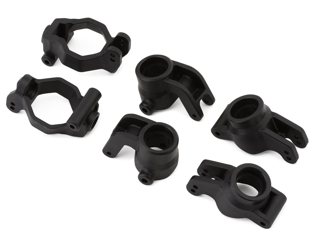 Team Associated SR7 Hoonigan Caster, Steering Blocks & Rear Hubs Set (ASC26000)