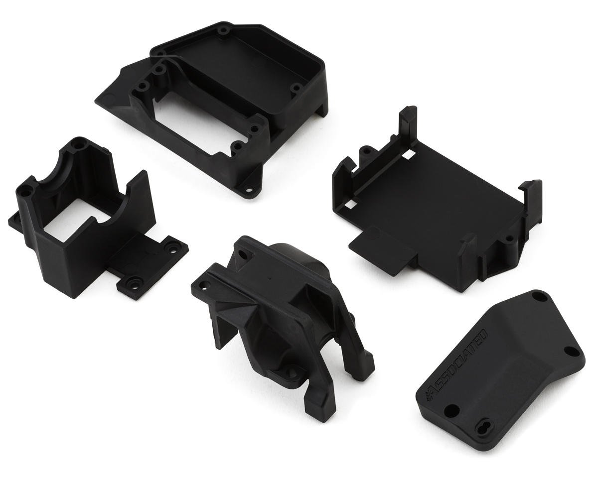 Team Associated SR7 Center Gearbox, ESC Tray, & Receiver Box Set (ASC26002)