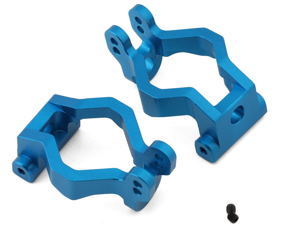 Team Associated SR7 Factory Team Aluminum Caster Blocks (2) (ASC26074)