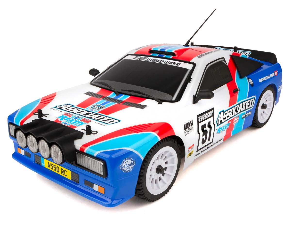 Team Associated Apex2 A550 Rally Sport RTR 1/10 Electric 4WD Rally Car (ASC30126)