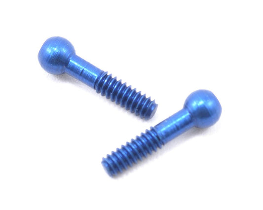 Team Associated Factory Team Roll Bar Ballstud (Blue) (2) (ASC31058)