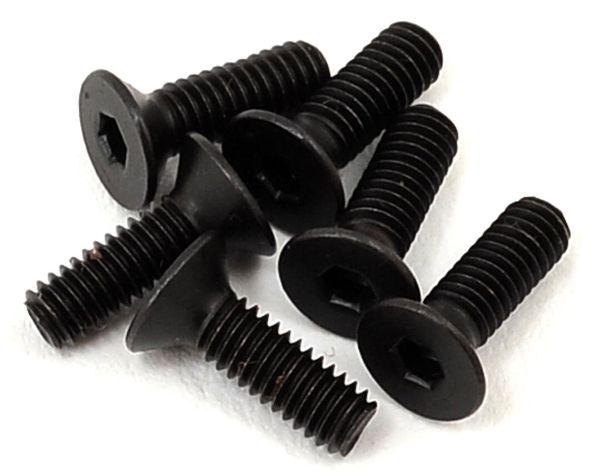 Team Associated 2.5x8mm Flat Head Hex Screw (6) (ASC31448)