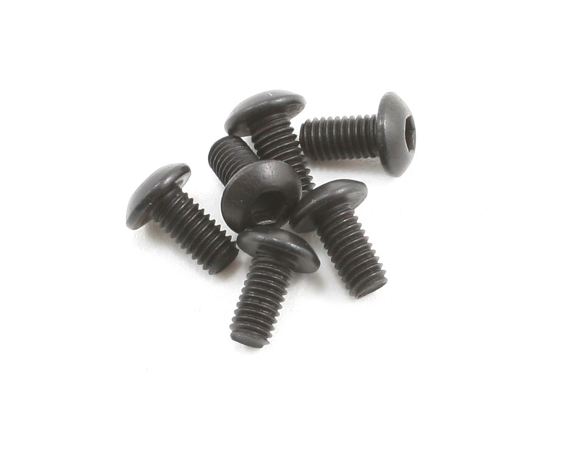 Team Associated 3x0.5x6mm Button Head Screw (6) (ASC31531)