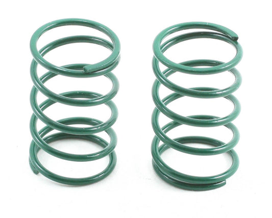 Team Associated Sedan Shock Spring Set (Green - 12lb) (2) (ASC3941)