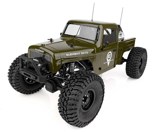 Element RC Enduro Ecto Trail Truck 4x4 RTR 1/10 Rock Crawler (Green) (ASC40117)