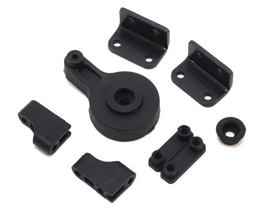 Team Associated CR12 Servo Saver & Servo Mount Set (ASC41017)