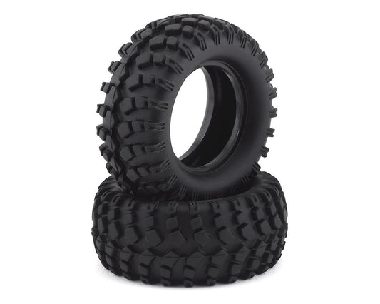 Team Associated CR12 Tioga Tires (2) (ASC41055)