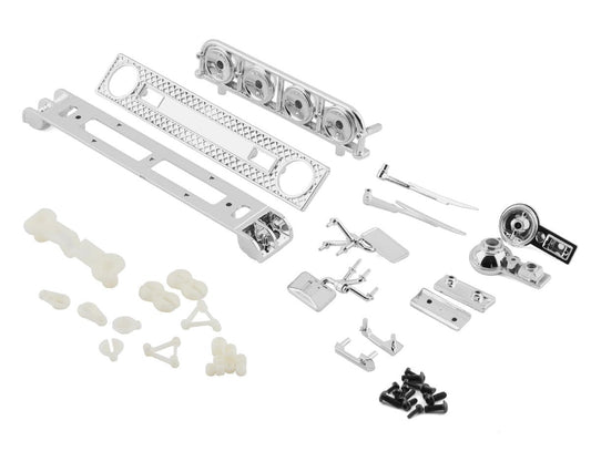 Team Associated MT12 Body Accessories (Chrome) (ASC41103)