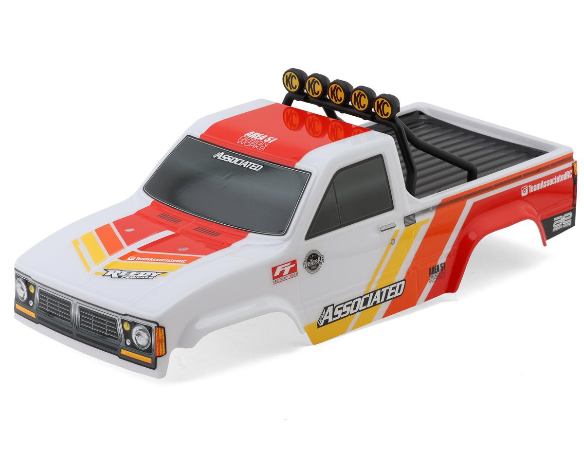 Team Associated MT12+ Lux Body Set (Clear) (ASC41151)