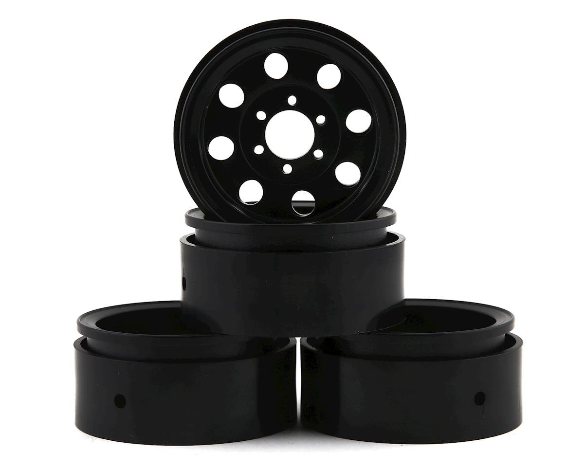 Element RC Enduro 1.9Ó The Ocho Beadlock Crawler Wheels (Black) (4) (ASC42109)