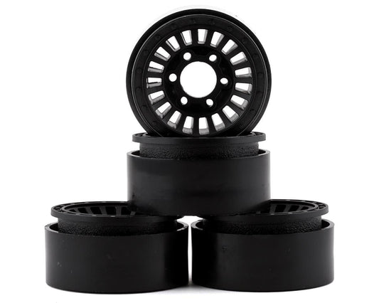 Element RC Urbine 1.55" Wheels (Black) (ASC42112)