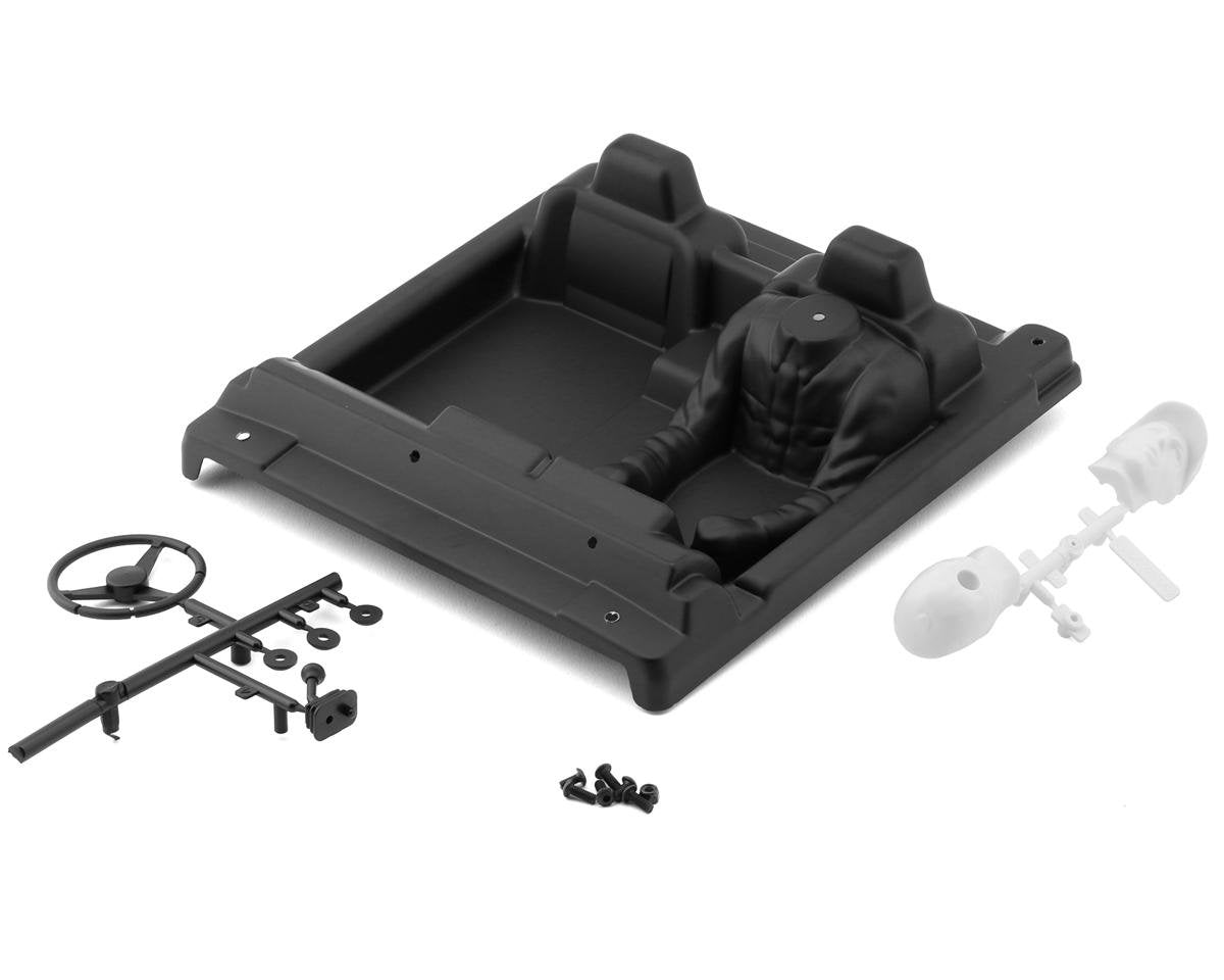 Team Associated Enduro Bushido+ Interior Accessories Tray & Driver Figure Set (ASC42198)