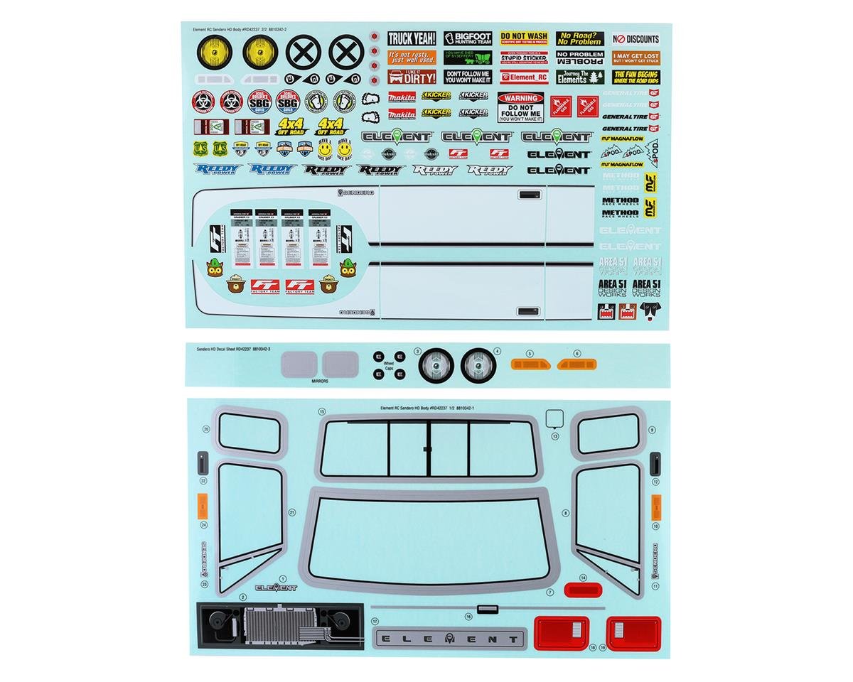 Element RC Enduro Sendero HD Decal (ASC42237)