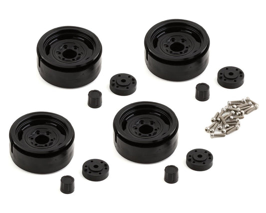 Element RC Enduro 1.9" Steelie Wheels (Black) (4) (ASC42328)