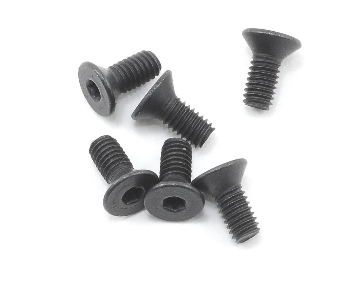 Team Associated 2.5x0.45x6mm Flat Head Hex Screw (6) (ASC4675)