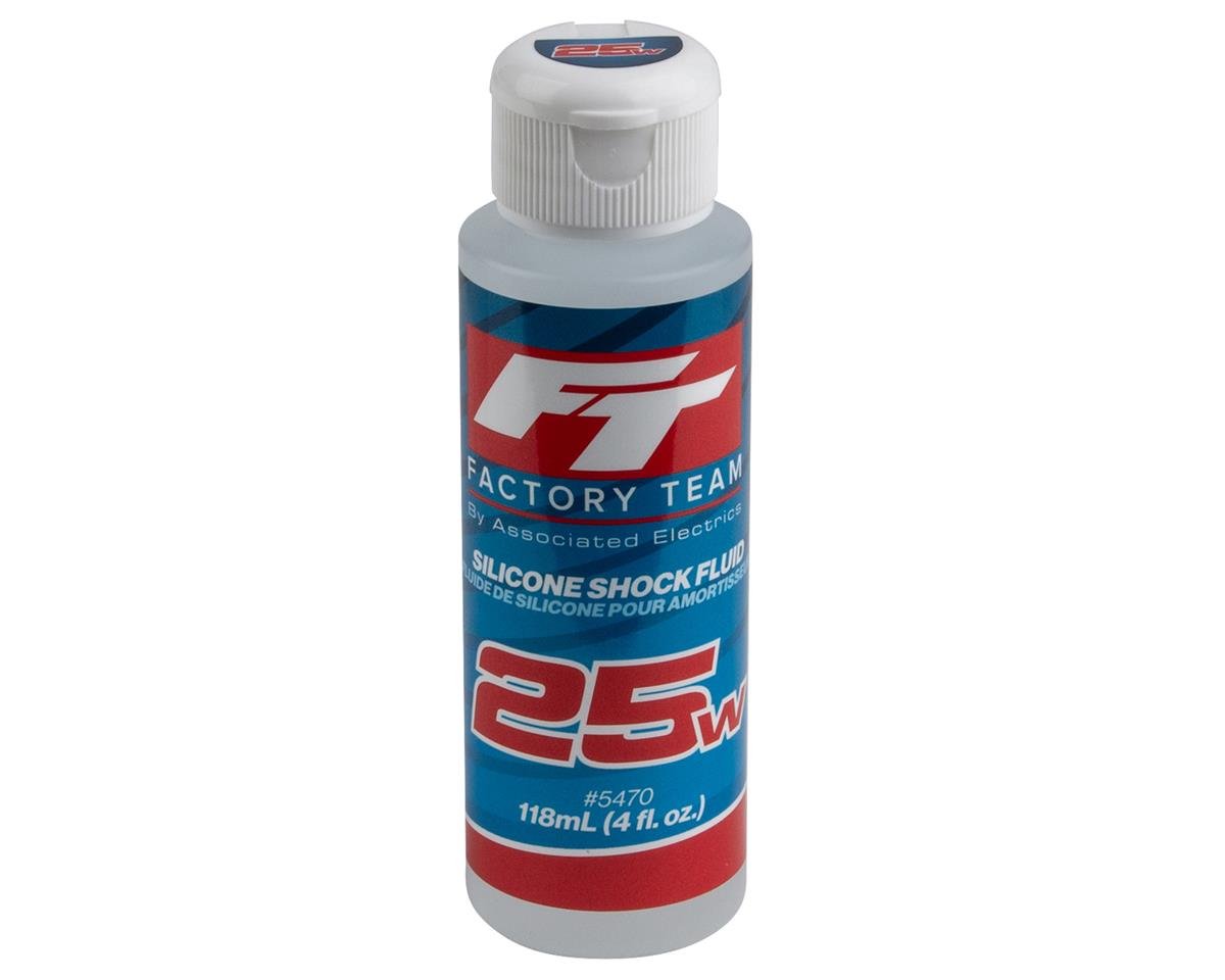 Team Associated Factory Team Silicone Shock Oil (4oz) (25wt) (ASC5470)
