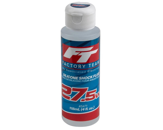 Team Associated Factory Team Silicone Shock Oil (4oz) (27.5wt) (ASC5471)