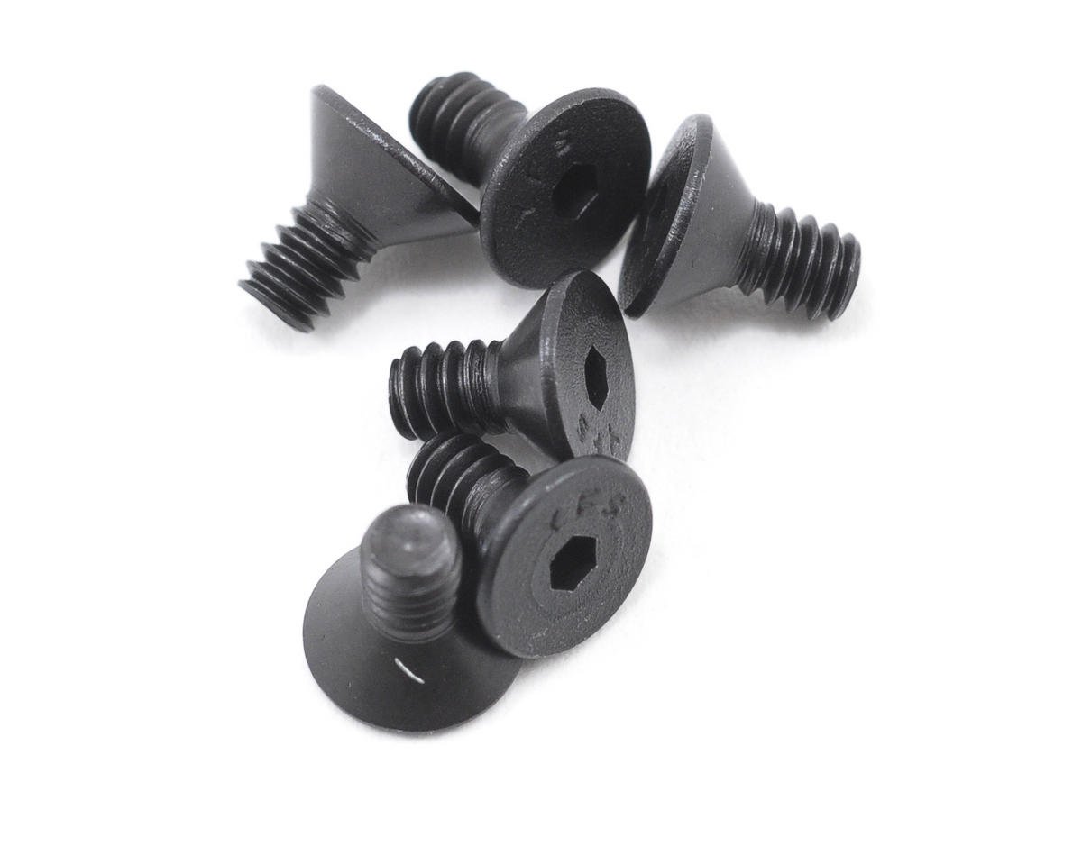Team Associated 4-40x1/4" Flat Head Hex Screw (6) (ASC6291)