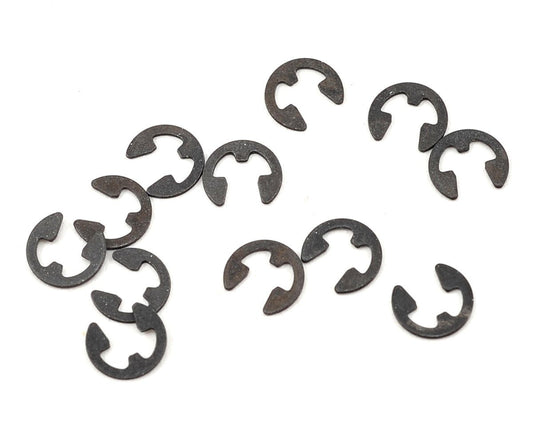 Team Associated E-Clips (10): 1/8 Shaft (ASC6299)