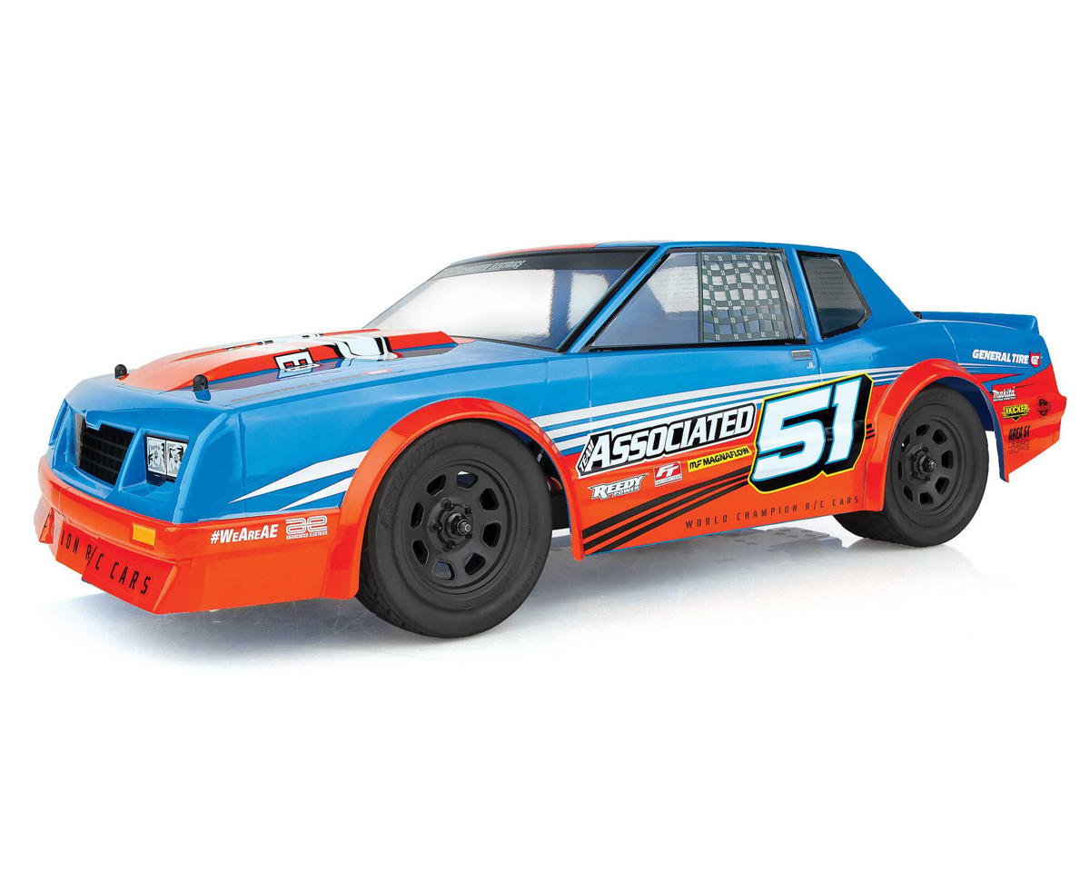 Team Associated SR10M RTR Electric Brushless 2WD Dirt Oval Car Combo (Blue) (ASC70033C)