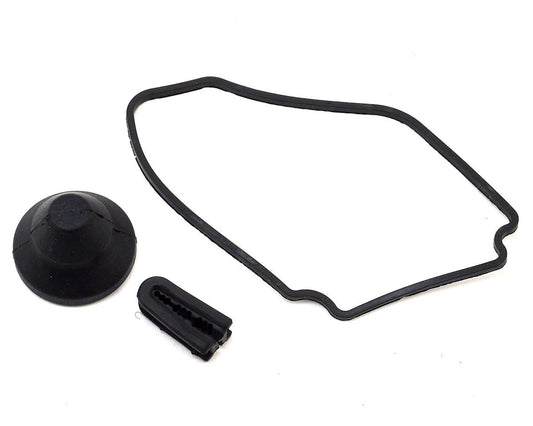 Team Associated Receiver Box Seal & Belt Cover Cap Set (ASC71023)