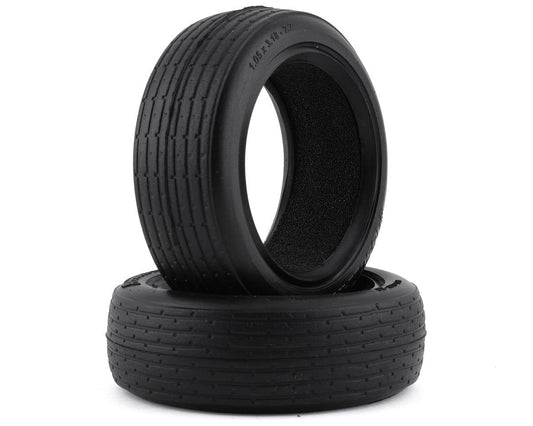 Team Associated DR10 Front Drag Tires (2) (ASC71075)