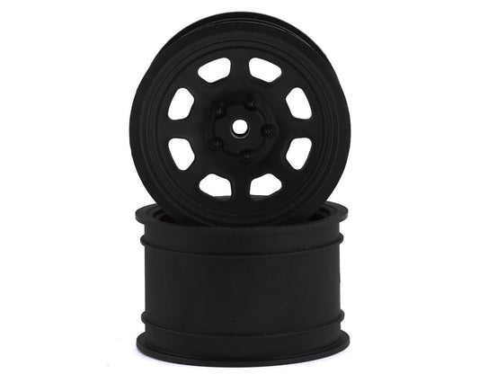 Team Associated SR10 Rear Wheels (Black) (2) (ASC71097)