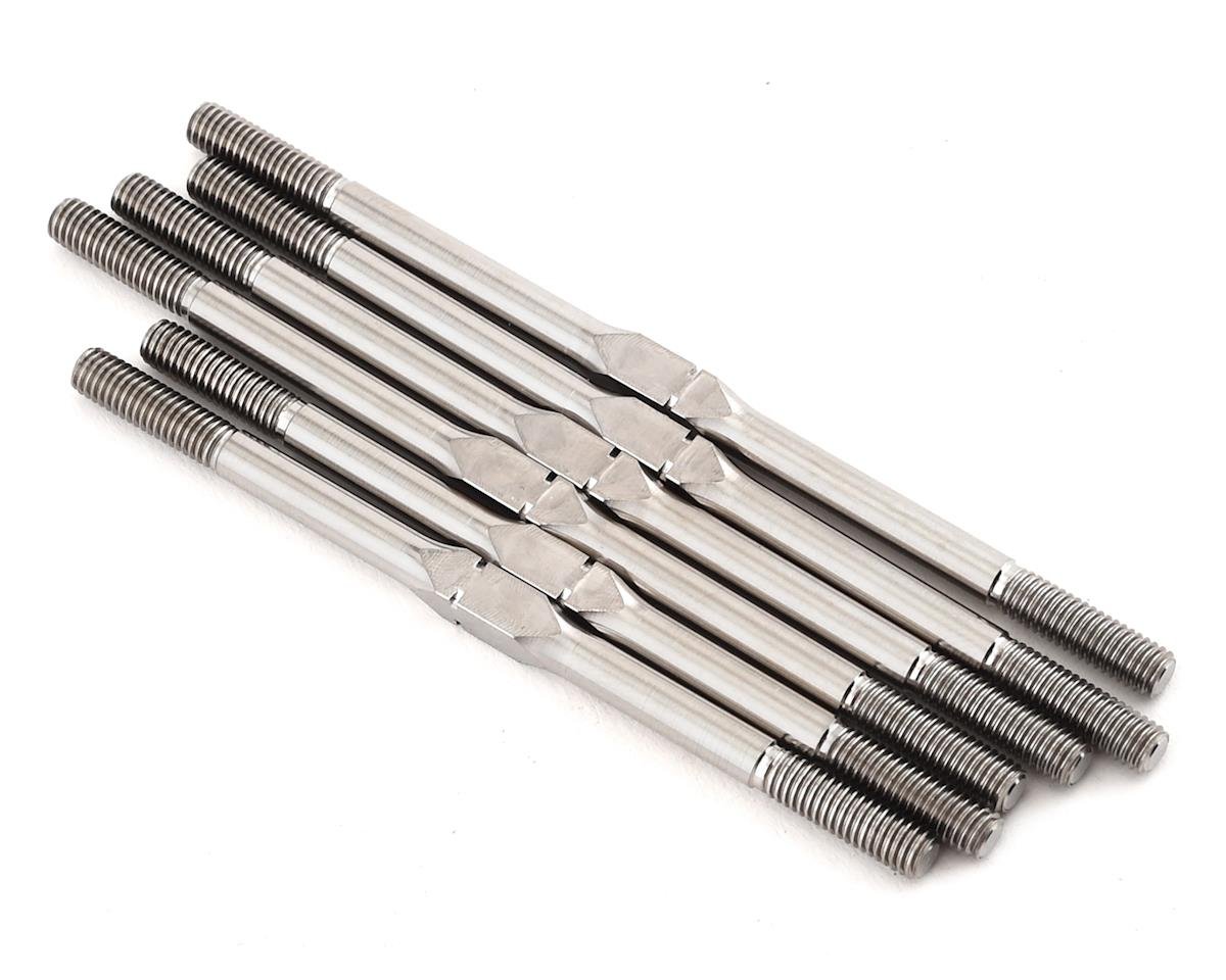 Team Associated Factory Team RC10T6.1 Titanium Turnbuckle Set (ASC71107)