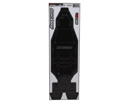 Team Associated SC6.1 Factory Team  Precut Chassis Protective Sheet (ASC71133)