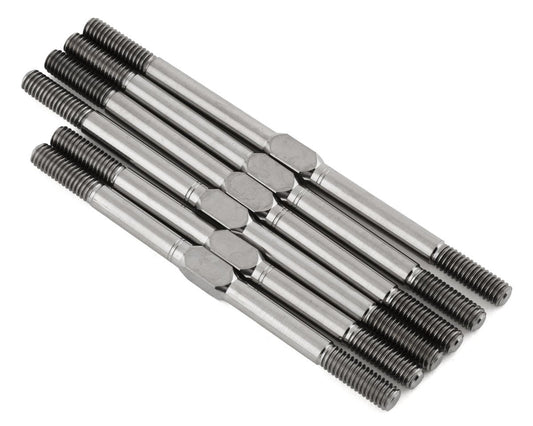 Team Associated Factory Team RC10T6.2/SC6.2 3.5mm Titanium Turnbuckle Set (6) (ASC71156)