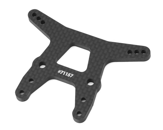 Team Associated RC10T6.4 Carbon Front Shock Tower (Gullwing Arm) (ASC71157)