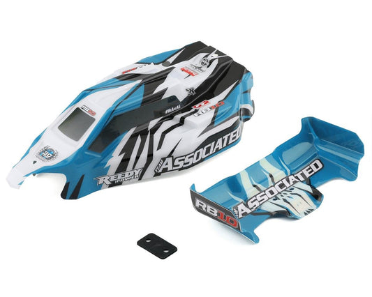 Team Associated RB10 RTR Pre-Painted Body & Wing (Blue) (ASC72017)