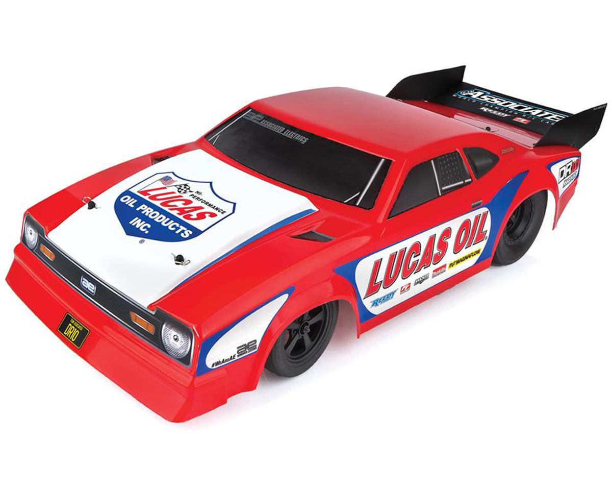 Team Associated DR10 Pro Reakt Lucas Oil Body (Clear) (ASC72035)