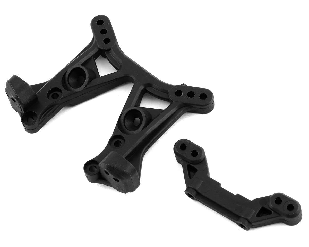 Team Associated DR10M Front Shock Tower & Rear Ball Stud Mount (ASC72038)