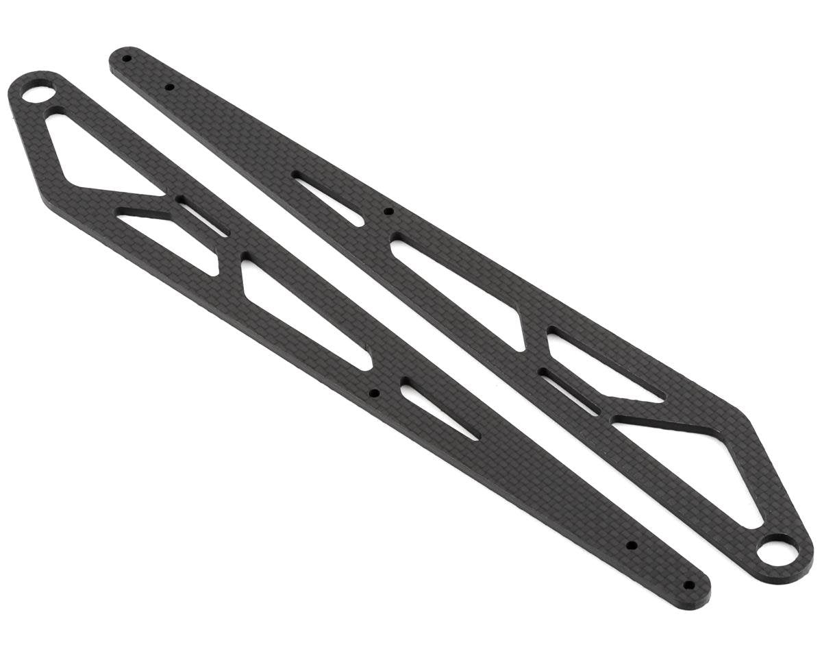 Team Associated DR10M Factory Team Carbon Fiber Wheelie Bar Suspension Arms (ASC72086)