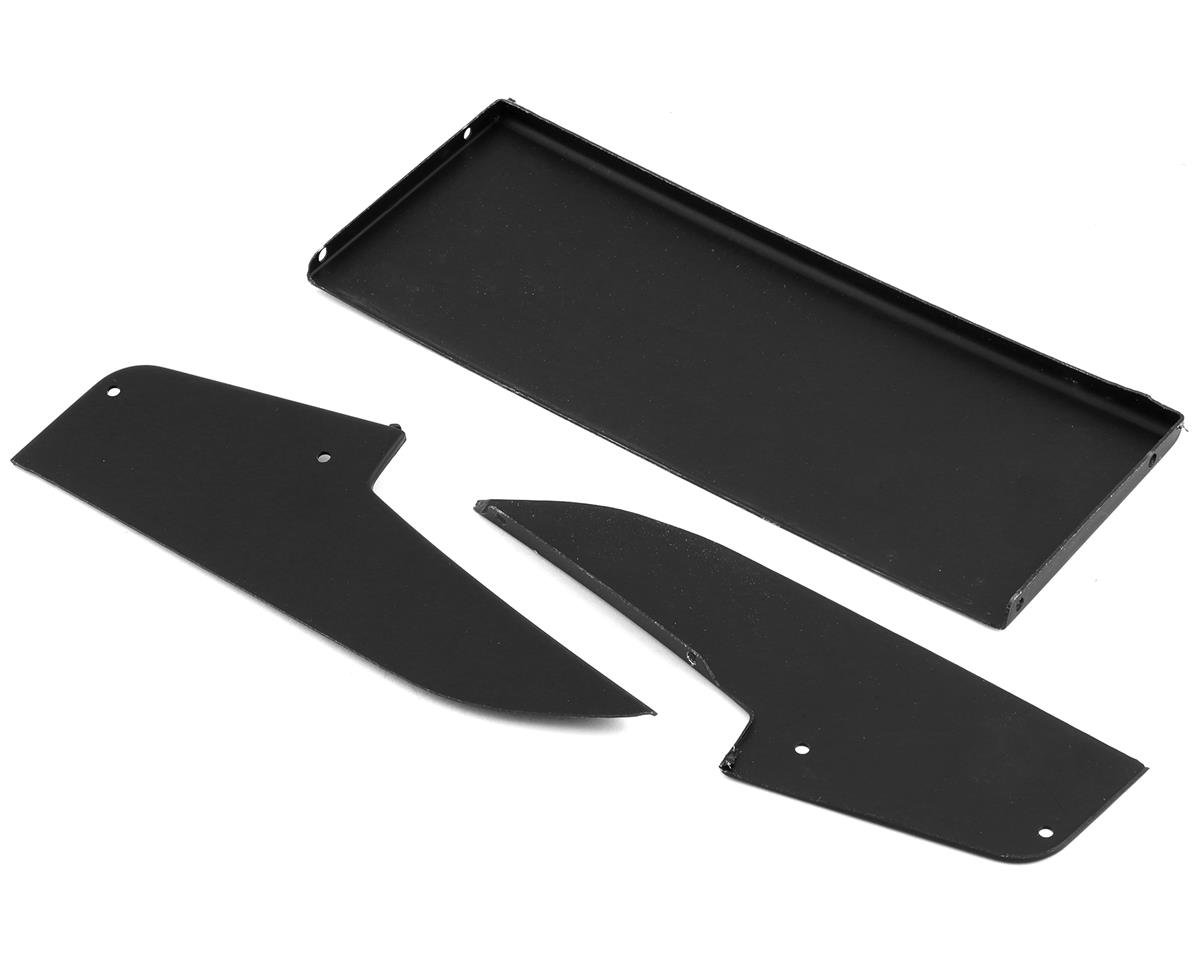 Team Associated DR10 Pro Reakt Spoiler (Black) (ASC72105)
