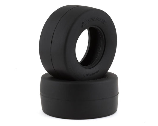 Team Associated DR10 Rear Belted Drag Slick Tires (2) (Soft) (ASC72109)